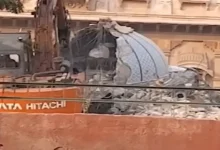 મોરબીમાં મણિ મંદિરની બાજુમાં આવેલી ગેરકાયદેસર દરગાહ તોડી પાડવામાં આવી, પોલીસ બંદોબસ્ત