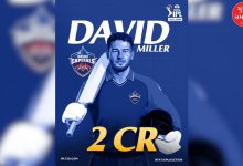 દિલ્હીએ ડેવિડ મિલરને સરોજિની માર્કેટના ભાવમાં ખરીદી લીધો!