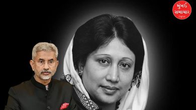 બાંગ્લાદેશના પૂર્વ વડાપ્રધાન બેગમ ખાલિદા ઝિયા અને વિદેશ મંત્રી એસ. જયશંકરની ફાઇલ તસવીર.