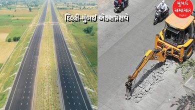 Delhi-Mumbai Expressway delayed due to only 87 km stretch in Gujarat! Work incomplete even after 4 years