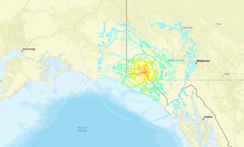 અલાસ્કા-કેનેડાની બોર્ડર પર આવ્યો ભૂકંપ: એકાદ-બે નહીં, અનેક આંચકા અનુભવાયા