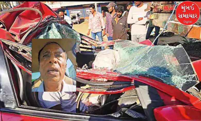 Gandhidham businessman takes shocking step, ends life by colliding with truck and killing himself