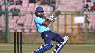 Mumbai vs Uttarakhand, Group C Hardik Tamore