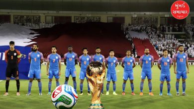 રાજ્યસભામાં રમતગમત મંત્રી મનસુખ માંડવિયાને ફૂટબોલ વિશે સવાલ પૂછતા સાંસદ.