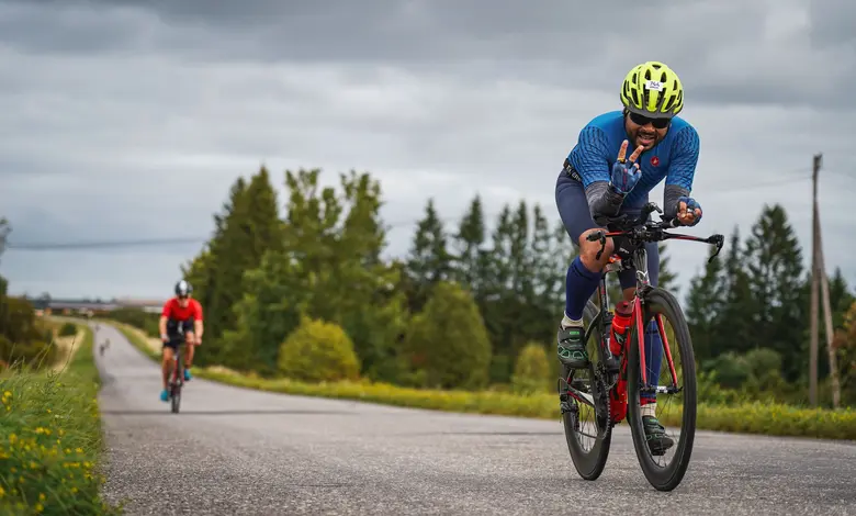 ધરોઈ ડેમ ખાતે યોજાનારી દક્ષિણ એશિયાની પ્રથમ ફૂલ આયર્નમેન ટ્રાયથલોનનું દ્રશ્ય.