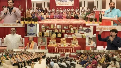 રાજકોટમાં જૈન સોશ્યલ ગ્રુપ વેસ્ટ દ્વારા 45 વર્ષની સફર નિમિત્તે 'સુવર્ણ સફરોત્સવ'ની ભવ્ય ઉજવણી