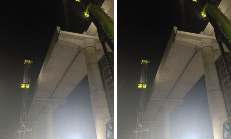 કલ્યાણ-તળોજા મેટ્રો લાઈન:૧૦૦મો યુ-ગર્ડર લોન્ચ કલ્યાણને નવી મુંબઈ ઍરપોર્ટને જોડતી મુખ્ય લિંકનું કામ