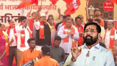 મહારાષ્ટ્ર સ્થાનિક સ્વરાજ્ય ચૂંટણીમાં વિજય બાદ એકનાથ શિંદેની પત્રકાર પરિષદ.