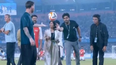 મેસી આજે મુંબઈમાં સચિન અને સુનીલ છેત્રી સાથે રમશે ફૂટબૉલ