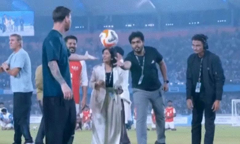 મેસી આજે મુંબઈમાં સચિન અને સુનીલ છેત્રી સાથે રમશે ફૂટબૉલ