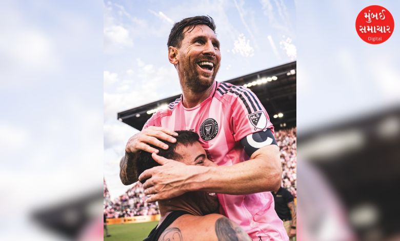 લિયોનેલ મેસી ઇન્ટર માયામીને MLS ટાઇટલ જીતવામાં મદદ કરી રહ્યો છે.