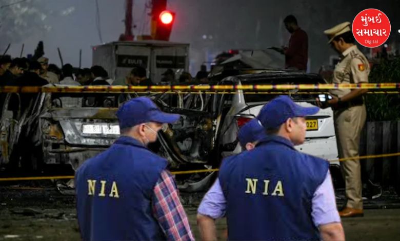 જમ્મુ-કાશ્મીરમાં દિલ્હી વિસ્ફોટ કેસની તપાસ કરતી NIA અને સુરક્ષા દળો.