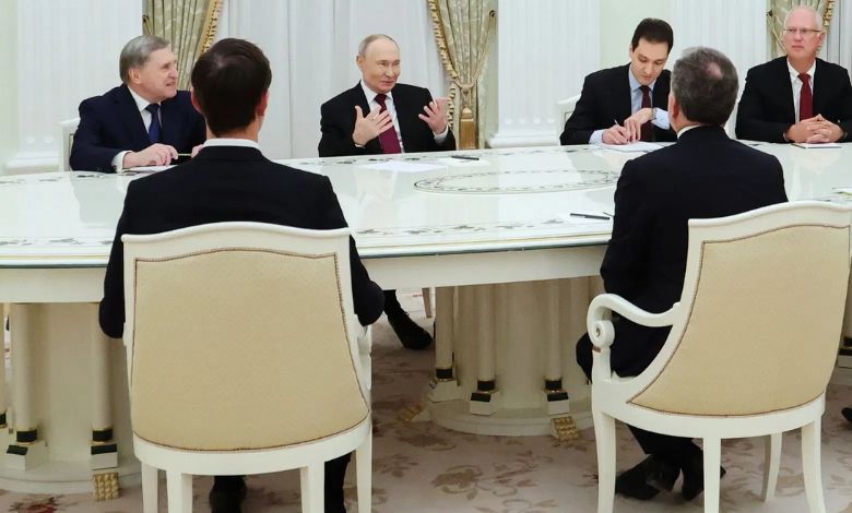 Vladimir Putin warning to European countries Ukraine war