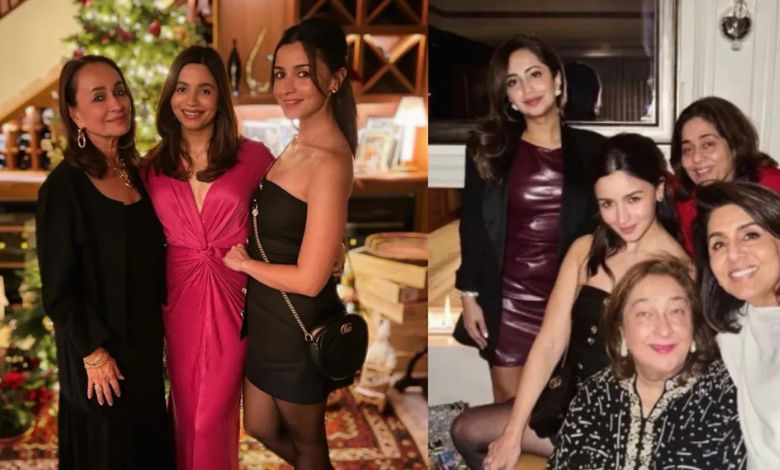 રણબીર-આલિયાના નવા ઘરે યોજાઈ ક્રિસમસ પાર્ટી: આલિયા ભટ્ટનો ‘ગ્લેમરસ’ લૂક થયો વાયરલ…