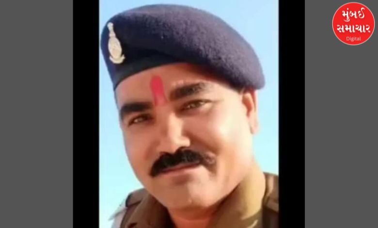 An SRP jawan was shot in the chest while on duty at the Rajkot Police Commissioner's office, ending his life.