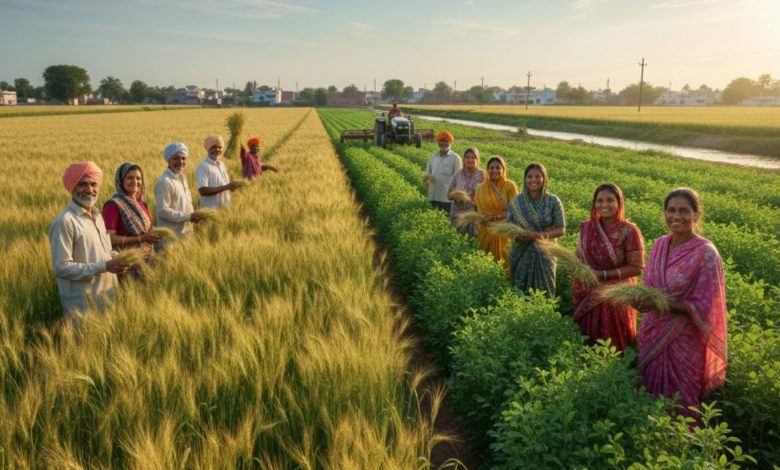 ગુજરાતમાં રવિ પાકમાં ઘઉં-ચણાનું સૌથી વધુ વાવેતર, ગત વર્ષ કરતાં વધ્યો વાવેતર વિસ્તાર