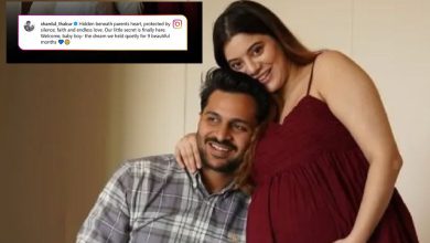 Cricketer Shardul Thakur became a father, expressing happiness on social media and writing, Welcome...