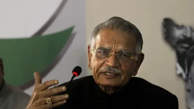 કોંગ્રેસના દિગ્ગજ નેતા શિવરાજ પાટીલની તસ્વીર.