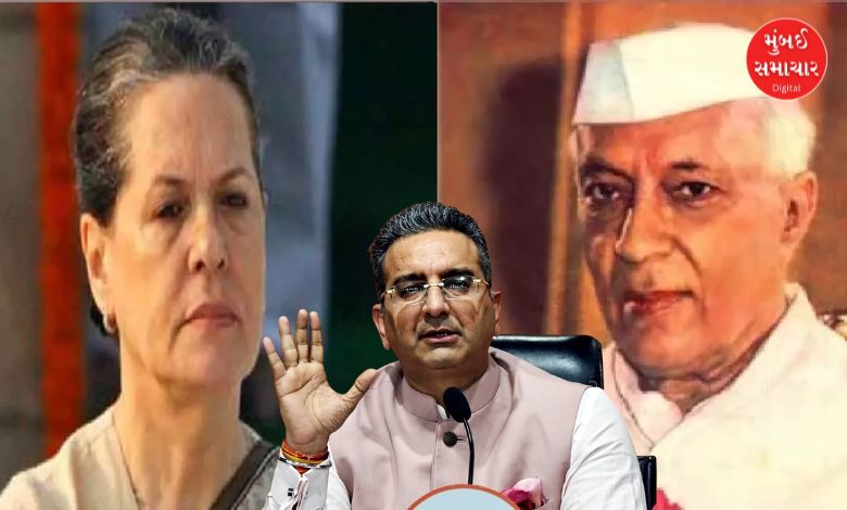 ભાજપના પ્રવક્તા ગૌરવ ભાટિયા કોંગ્રેસ નેતા સોનિયા ગાંધી અને રાહુલ ગાંધીના નિવેદનો પર જવાહરલાલ નહેરુની ભૂલો અંગે જવાબ આપી રહ્યા છે.