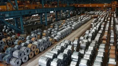 ભારતમાં સ્ટીલ ઉત્પાદન પ્લાન્ટ અને સ્ટીલના સળિયાઓનો સંગ્રહ