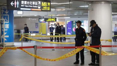At least 9 wounded in Taipei smoke grenade and knife attack