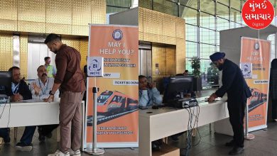 Train booking facility at Ahmedabad-Mumbai airport during IndiGo crisis!; IRCTC counter and help desk launched