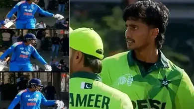 ભારત-પાકિસ્તાન U19 મેચમાં વૈભવ સૂર્યવંશી અને અલી રઝા વચ્ચેની ગરમાગરમીનો ફોટો