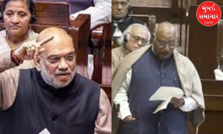 'Nehru tore Vande Mataram into pieces': Kharge hits back at Amit Shah's statement