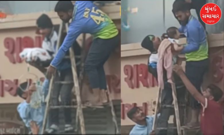 ભાવનગરના સમીપ કોમ્પ્લેક્સમાં લાગેલી આગ, હોસ્પિટલો અને પેથોલોજી લેબમાંથી દર્દીઓનું રેસ્ક્યૂ