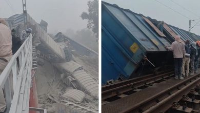 બિહારમાં સિમેન્ટ ભરેલી માલગાડીનો ભયાનક અકસ્માત, દિલ્હી-હાવડા રેલવે વ્યવહાર ખોરવાયો