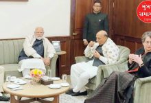 ચાય પે ચર્ચા હમ સબ એક હૈ: સંસદ સત્રમાં વિપક્ષી નેતાને મળ્યા PM મોદી, પ્રિયંકા ગાંધી પણ હાજર