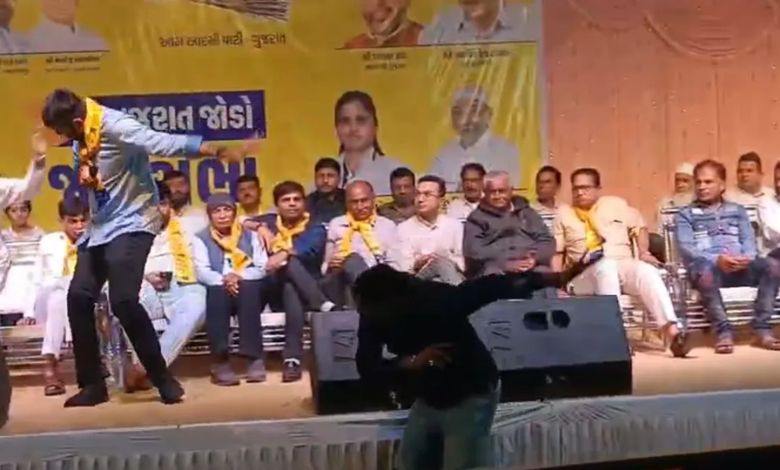 ગોપાલ ઈટાલિયા પર જૂતું ફેંકનાર છત્રપાલસિંહ જાડેજાએ કર્યો ખુલાસો, શા માટે કહ્યું હતું આ કાર્ય?