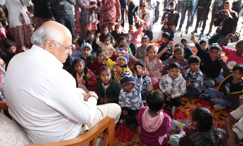 cm bhupendra patel funblast visit ramshe balak khilshe balak initiative