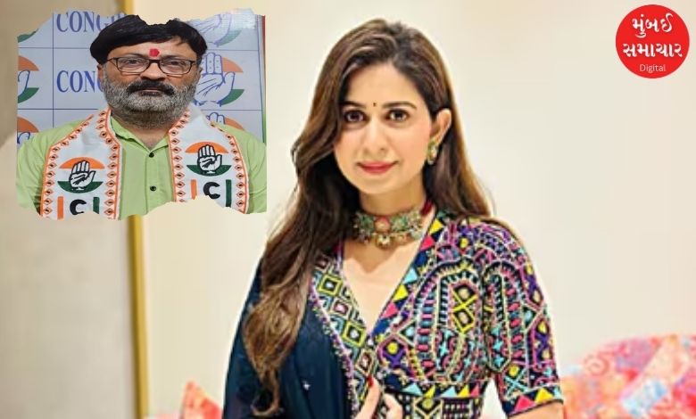 Congress leader jumped into Kinjal Dave's engagement controversy, scolded Kinjal, what did he say?