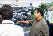 latest update on delhi mumbai expressway nitin gadkari