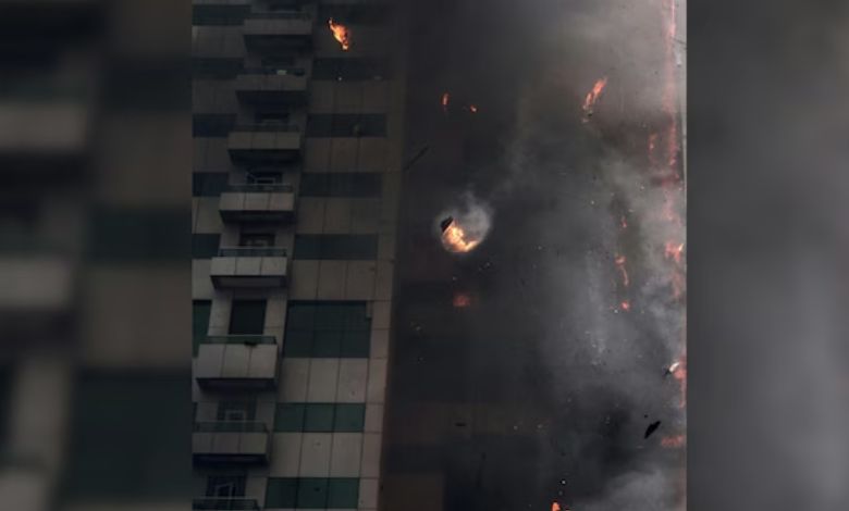 Massive fire breaks out in residential building in China: 12 dead, investigation launched