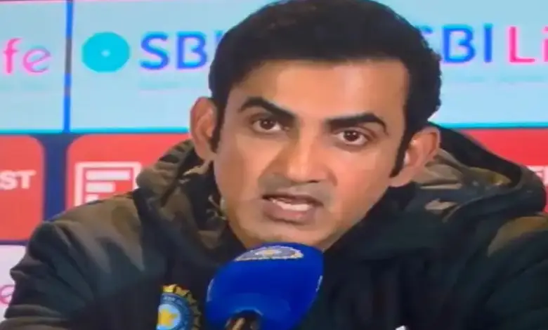 Gautam Gambhir speaking about Virat Kohli and Rohit Sharma after India’s ODI win against South Africa