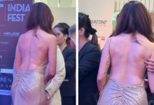 બેકલેસ આઉટફિટમાં કર્વી ફિગર ફ્લોન્ટ કરી બોલીવૂડ એક્ટ્રેસે વધારી ફેન્સની હાર્ટબીટ, ફોટો થયા વાઈરલ...