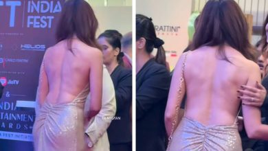 બેકલેસ આઉટફિટમાં કર્વી ફિગર ફ્લોન્ટ કરી બોલીવૂડ એક્ટ્રેસે વધારી ફેન્સની હાર્ટબીટ, ફોટો થયા વાઈરલ...