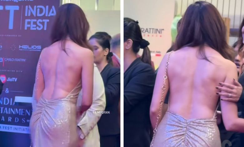 બેકલેસ આઉટફિટમાં કર્વી ફિગર ફ્લોન્ટ કરી બોલીવૂડ એક્ટ્રેસે વધારી ફેન્સની હાર્ટબીટ, ફોટો થયા વાઈરલ...