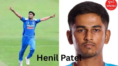 This Gujarati pace bowler from Valsad took Pakistan's first wicket in the Dubai final.