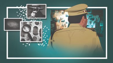 એક રહસ્યમયી ઓરડો જેમાં પુસ્તકોનું કેબિનેટ, કોમ્પ્યુટર ટેબલ અને પાટ પર પડેલું એક રહસ્યકથાનું પુસ્તક.