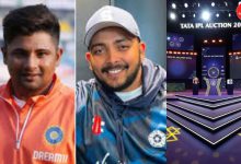 ipl 2026 auction prithvi shaw sarafaraz