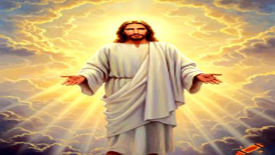 Achaman: - And the blessing of God came upon Jesus...