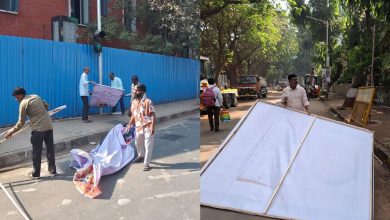 ચૂંટણીની આચારસંહિતા લાગુ થઈ અને મુંબઈ થયું બેનરમુક્ત ૧૦ દિવસમાં ૭,૬૦૦થી વધુ પોસ્ટરો અને બેનરો હટાવ્યાં