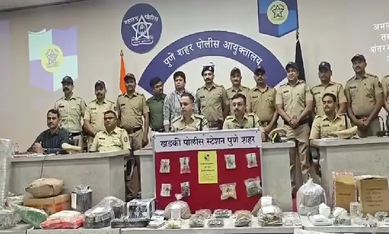 Pune Police seizure in international drug racket case