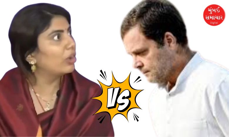 ગુજરાતમાં મહિલા ગુના મુદ્દે રાહુલ ગાંધીના આક્ષેપો પર પ્રધાન રીવાબા જાડેજાનો વળતો જવાબ