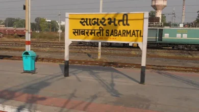 Passengers affected by changed train stoppages due to Kalupur railway station redevelopment in Ahmedabad.