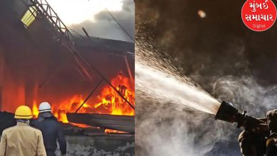 Fire in commercial building in Santacruz