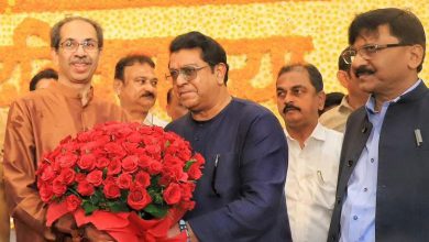 Shiv Sena UBT MP Sanjay Raut with MNS chief Raj Thackeray